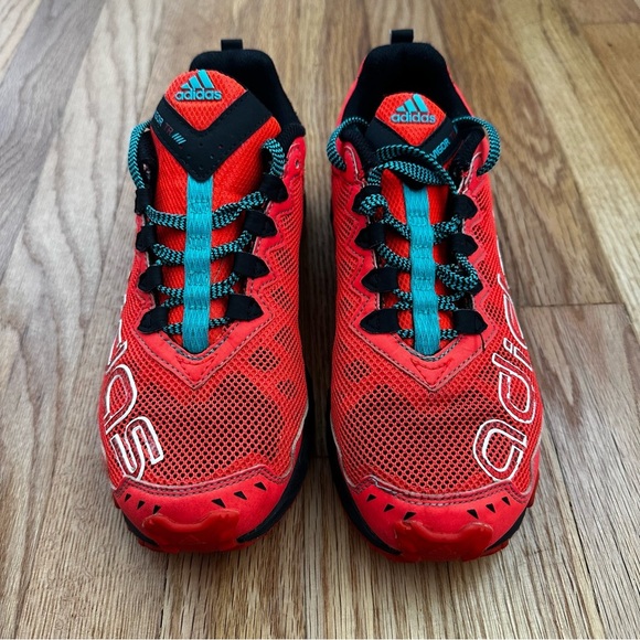 Adidas Vigor TR 4 Ortholite Unisex Neon Orange Running Sneakers Size 5 - Picture 9 of 9